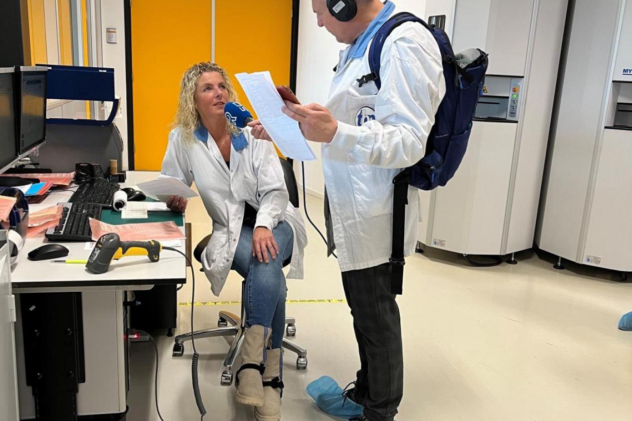 interview door RTV Rijnmond