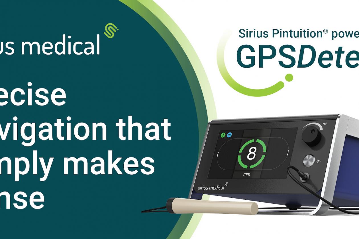 Sirius Medical reveals Pintuition system with GPSDetect for precise navigation in oncology surgery